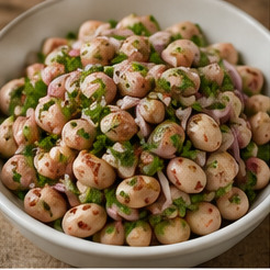Barbunya Salatası