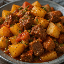 Etli Patates Yemeği