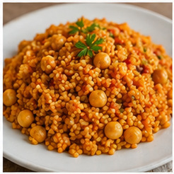 Nohutlu Bulgur Pilavı