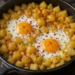 Patatesli Yumurta