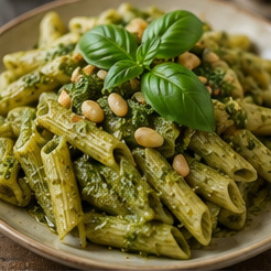 Pesto Soslu Makarna