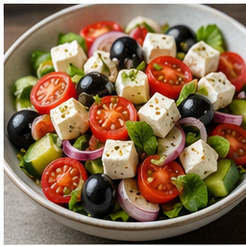 Peynirli Salata
