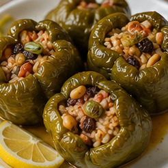 Zeytinyağlı Biber Dolması
