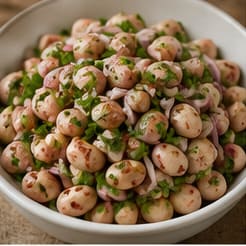 Barbunya Salatası