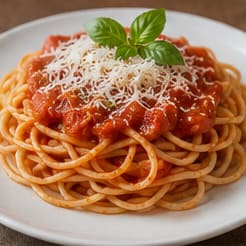 Domates Soslu Spagetti
