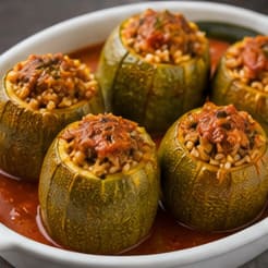 Etli Kabak Dolması