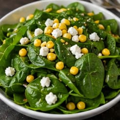 Ispanaklı Salata