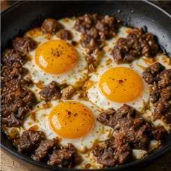 Kavurmalı Yumurta