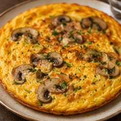 Mantarlı Omlet