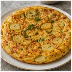 Patatesli Omlet
