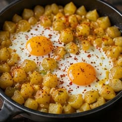 Patatesli Yumurta