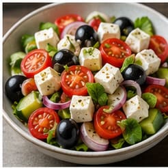Peynirli Salata