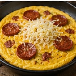 Sucuklu Omlet