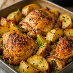 Tavuk Patates Fırın