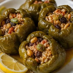 Zeytinyağlı Biber Dolması